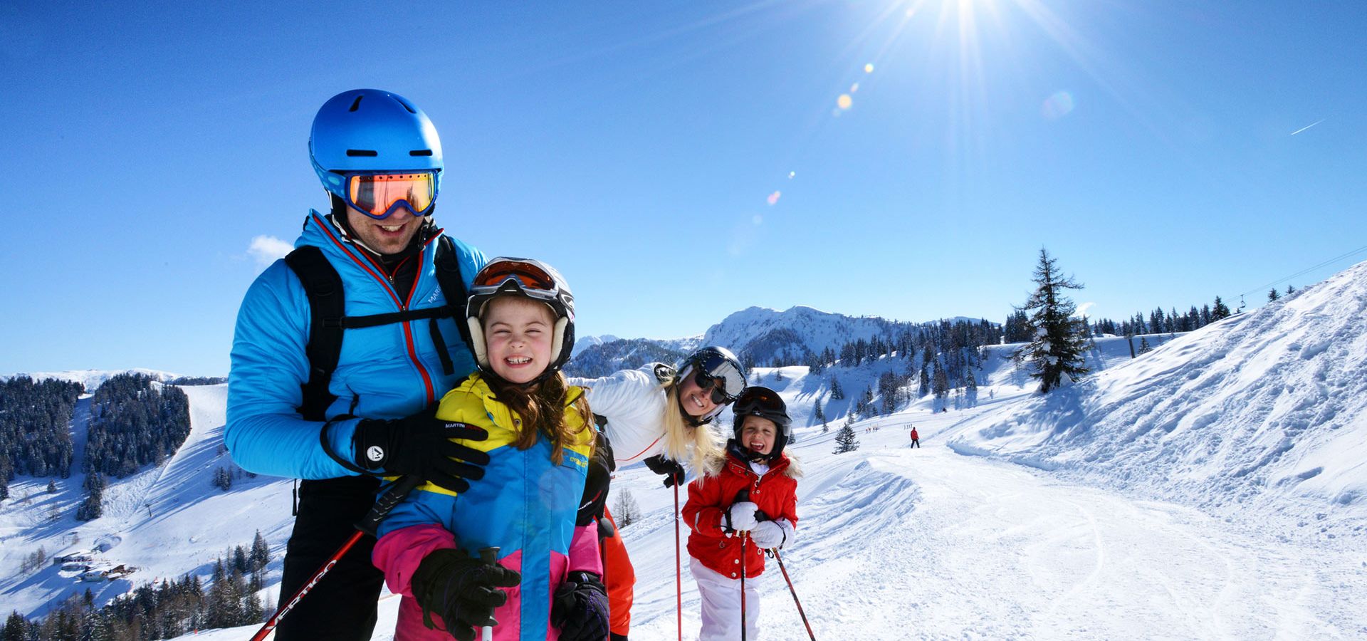 Urlaub Stjohann Pongau Salzburg Familie Skifahren
